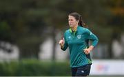 4 October 2022; Niamh Fahey during a Republic of Ireland Women training session at the FAI National Training Centre in Abbotstown, Dublin. Photo by Stephen McCarthy/Sportsfile