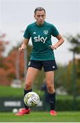 4 October 2022; Abbie Larkin during a Republic of Ireland Women training session at the FAI National Training Centre in Abbotstown, Dublin. Photo by Stephen McCarthy/Sportsfile