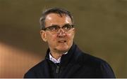 7 October 2022; Waterford owner Andy Pilley during the SSE Airtricity League First Division match between Waterford and Treaty United at RSC in Waterford. Photo by Michael P Ryan/Sportsfile