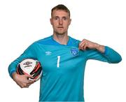 8 October 2022; Goalkeeper Gary Cunningham poses during Republic of Ireland Amateur squad portrait session at AUL Complex in Dublin. Photo by Stephen McCarthy/Sportsfile