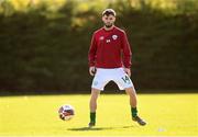 8 October 2022; Nathan Broderick during a Republic of Ireland Amateur squad training session at AUL Complex in Dublin. Photo by Stephen McCarthy/Sportsfile