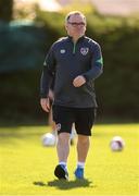 8 October 2022; Terry Cassin, kitman, during a Republic of Ireland Amateur squad training session at AUL Complex in Dublin. Photo by Stephen McCarthy/Sportsfile