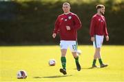 8 October 2022; Jack Kelly during a Republic of Ireland Amateur squad training session at AUL Complex in Dublin. Photo by Stephen McCarthy/Sportsfile