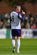 14 October 2022; Chris Forrester of St Patrick's Athletic during the SSE Airtricity League Premier Division match between St Patrick's Athletic and Bohemians at Richmond Park in Dublin. Photo by Seb Daly/Sportsfile