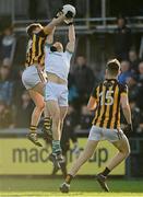 23 October 2022; Dara O'Callaghan of Crossmaglen Rangers in action against Darren Carr of Granemore during the Armagh County Senior Club Football Championship Final match between Crossmaglen Rangers and Granemore at Athletic Grounds in Armagh. Photo by Ramsey Cardy/Sportsfile