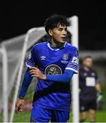 26 October 2022; Phoenix Patterson of Waterford during the SSE Airtricity League First Division play-off semi-final first leg match between Treaty United and Waterford at Markets Field in Limerick. Photo by Seb Daly/Sportsfile