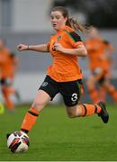 3 November 2022; Sorcha Melia of Republic of Ireland during the Women's U16 International Friendly match between Republic of Ireland and Switzerland at Whitehall Stadium in Dublin. Photo by Seb Daly/Sportsfile