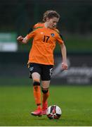 3 November 2022; Aoibhe Brennan of Republic of Ireland during the Women's U16 International Friendly match between Republic of Ireland and Switzerland at Whitehall Stadium in Dublin. Photo by Seb Daly/Sportsfile