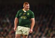 5 November 2022; Steven Kitshoff of South Africa during the Bank of Ireland Nations Series match between Ireland and South Africa at the Aviva Stadium in Dublin. Photo by Brendan Moran/Sportsfile