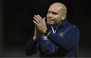 11 November 2022; Waterford head coach Danny Searle before the SSE Airtricity League Promotion / Relegation Play-off match between UCD and Waterford at Richmond Park in Dublin. Photo by Seb Daly/Sportsfile