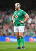 12 November 2022; Jeremy Loughman of Ireland during the Bank of Ireland Nations Series match between Ireland and Fiji at the Aviva Stadium in Dublin. Photo by Brendan Moran/Sportsfile