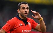 12 November 2022; Referee Mathieu Raynal during the Bank of Ireland Nations Series match between Ireland and Fiji at the Aviva Stadium in Dublin. Photo by Brendan Moran/Sportsfile