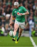 12 November 2022; Mack Hansen of Ireland during the Bank of Ireland Nations Series match between Ireland and Fiji at the Aviva Stadium in Dublin. Photo by Brendan Moran/Sportsfile