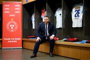 13 November 2022; Shelbourne media officer Darren Cleary before the Extra.ie FAI Cup Final match between Derry City and Shelbourne at Aviva Stadium in Dublin. Photo by Stephen McCarthy/Sportsfile