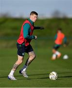 15 November 2022; James McClean during a Republic of Ireland training session at the FAI National Training Centre in Abbotstown, Dublin. Photo by Seb Daly/Sportsfile