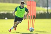 15 November 2022; Jayson Molumby during a Republic of Ireland training session at the FAI National Training Centre in Abbotstown, Dublin. Photo by Seb Daly/Sportsfile