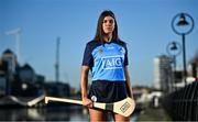 16 November 2022; Dublin camogie player Emma O'Byrne in attendance at AIG Headquarters at the unveiling of the new Dublin GAA Jersey with sponsors AIG Insurance. Photo by David Fitzgerald/Sportsfile