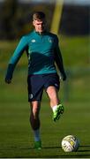 16 November 2022; Evan Ferguson during a Republic of Ireland training session at the FAI National Training Centre in Abbotstown, Dublin. Photo by Seb Daly/Sportsfile