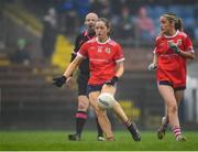 26 November 2022; Meave Flanagan of Kilkerrin Clonberne during the CurrentAccount.ie LGFA All-Ireland Senior Club Championship Semi-Final match between Ballymacarbry, Waterford, and Kilkerrin Clonberne, Galway, at Fraher Field in Dungarvan, Waterford. Photo by Matt Browne/Sportsfile