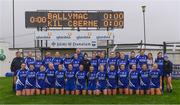 26 November 2022; The Ballymacarbry squad before the CurrentAccount.ie LGFA All-Ireland Senior Club Championship Semi-Final match between Ballymacarbry, Waterford, and Kilkerrin Clonberne, Galway, at Fraher Field in Dungarvan, Waterford. Photo by Matt Browne/Sportsfile