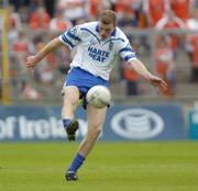 23 May 2004; Eoin Lennon, Monaghan. Bank of Ireland Ulster Senior Football Championship, Monaghan v Armagh, St. Tighernach's Park, Clones, Co. Monaghan. Picture credit; Damien Eagers / SPORTSFILE