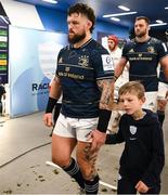 10 December 2022; Andrew Porter of Leinster before the Heineken Champions Cup Pool A Round 1 match between Racing 92 and Leinster at Stade Océane in Le Havre, France. Photo by Harry Murphy/Sportsfile