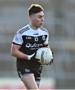 11 December 2022; Ceilum Doherty of Kilcoo during the AIB Ulster GAA Football Senior Club Championship Final match between Glen Watty Graham's of Derry and Kilcoo of Down at the Athletics Grounds in Armagh. Photo by Ben McShane/Sportsfile