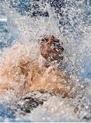 15 December 2022; Shane Ryan of Wexford SC competing in the Men's 50m backstroke final during day one of the Irish National Winter Swimming Championships 2022 at the National Aquatic Centre, on the Sport Ireland Campus, in Dublin. Photo by David Fitzgerald/Sportsfile