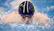 15 December 2022; Donnacha McCarthy of Markievicz Masters SC competing in the Men's 200m butterfly final during day one of the Irish National Winter Swimming Championships 2022 at the National Aquatic Centre, on the Sport Ireland Campus, in Dublin. Photo by David Fitzgerald/Sportsfile