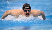 16 December 2022; Finn McGeever of National Centre Limerick competes in the heats of the Men's 400m Individual medley during day two of the Irish National Winter Swimming Championships 2022 at the National Aquatic Centre, on the Sport Ireland Campus, in Dublin. Photo by David Fitzgerald/Sportsfile