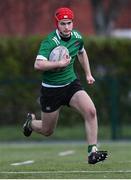 4 January 2023; Finn Soraine of South East during the Shane Horgan Cup Round Three match between South East and North East at Clontarf RFC in Dublin. Photo by Harry Murphy/Sportsfile