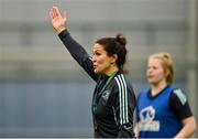 4 January 2023; Head coach Tania Rosser during a Leinster Rugby women's training session at the IRFU High Performance Centre at the Sport Ireland Campus in Dublin. Photo by Harry Murphy/Sportsfile