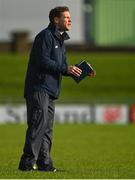 8 January 2023; Clare coach Brian Carson during the McGrath Cup Group A match between Kerry and Clare at Austin Stack Park in Tralee, Kerry. Photo by Brendan Moran/Sportsfile