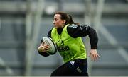 11 January 2023; Niamh Byrne during a Leinster Rugby women's training session at the IRFU High Performance Centre at the Sport Ireland Campus in Dublin. Photo by Harry Murphy/Sportsfile