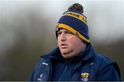 15 January 2023; Wexford manager Darragh Egan during the Walsh Cup Group 2 Round 2 match between Offaly and Wexford at St Brendan's Park in Birr, Offaly. Photo by Seb Daly/Sportsfile