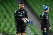 20 January 2023; Ross Byrne during a Leinster Rugby captain's run at the Aviva Stadium in Dublin. Photo by Harry Murphy/Sportsfile