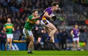 22 January 2023; Dara Mullin of Kilmacud Crokes in action against Connor Carville of Watty Graham's Glen during the AIB GAA Football All-Ireland Senior Club Championship Final match between Watty Graham's Glen of Derry and Kilmacud Crokes of Dublin at Croke Park in Dublin. Photo by Ramsey Cardy/Sportsfile