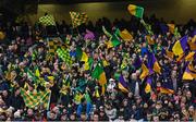 22 January 2023; Supporters during the AIB GAA Football All-Ireland Senior Club Championship Final match between Watty Graham's Glen of Derry and Kilmacud Crokes of Dublin at Croke Park in Dublin. Photo by Ramsey Cardy/Sportsfile