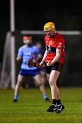 2 February 2023; Darragh Flynn of UCC celebrates his side winning a free during the HE GAA Fitzgibbon Cup Group C match between University College Dublin and University College Cork at Billings Park in Belfield, Dublin. Photo by Seb Daly/Sportsfile