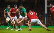 4 February 2023; Bundee Aki of Ireland is tackled by Rhys Carre of Wales during the Guinness Six Nations Rugby Championship match between Wales and Ireland at Principality Stadium in Cardiff, Wales. Photo by David Fitzgerald/Sportsfile