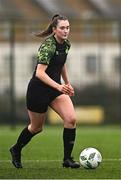4 February 2023; Melissa O'Kane of Shamrock Rovers during the pre-season friendly match between Cork City and Shamrock Rovers at Charleville Community Sports Complex in Cork. Photo by Eóin Noonan/Sportsfile