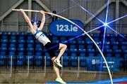 15 February 2023; (EDITOR'S NOTE; This image was created using a special effects camera filter) Pole vaulter Matthew Callinan Keenan of St Laurence O'Toole AC, Carlow, in attendance at the media day in advance of this weekend's 123.ie National Senior Indoor Championships which take place at the Sport Ireland National Indoor Arena in Dublin on February the 18th and 19th 2023. Photo by Sam Barnes/Sportsfile