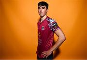 15 February 2023; Luke Desmond poses for a portrait during a Cobh Ramblers squad portrait session at Lotamore Park in Mayfield, Cork. Photo by Eóin Noonan/Sportsfile