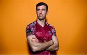 15 February 2023; Breandán Frahill poses for a portrait during a Cobh Ramblers squad portrait session at Lotamore Park in Mayfield, Cork. Photo by Eóin Noonan/Sportsfile