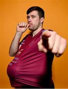 15 February 2023; Jake Heagarty poses for a portrait during a Cobh Ramblers squad portrait session at Lotamore Park in Mayfield, Cork. Photo by Eóin Noonan/Sportsfile