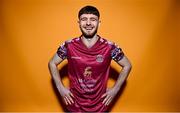 15 February 2023; Dale Holland poses for a portrait during a Cobh Ramblers squad portrait session at Lotamore Park in Mayfield, Cork. Photo by Eóin Noonan/Sportsfile