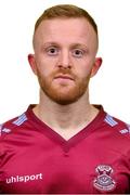 15 February 2023; Jack Doherty poses for a portrait during a Cobh Ramblers squad portrait session at Lotamore Park in Mayfield, Cork. Photo by Eóin Noonan/Sportsfile