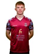 15 February 2023; Cian Browne poses for a portrait during a Cobh Ramblers squad portrait session at Lotamore Park in Mayfield, Cork. Photo by Eóin Noonan/Sportsfile