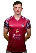 15 February 2023; Breandán Frahill poses for a portrait during a Cobh Ramblers squad portrait session at Lotamore Park in Mayfield, Cork. Photo by Eóin Noonan/Sportsfile