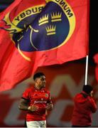 17 February 2023; Malakai Fekitoa of Munster before during the United Rugby Championship match between Munster and Ospreys at Thomond Park in Limerick. Photo by Harry Murphy/Sportsfile